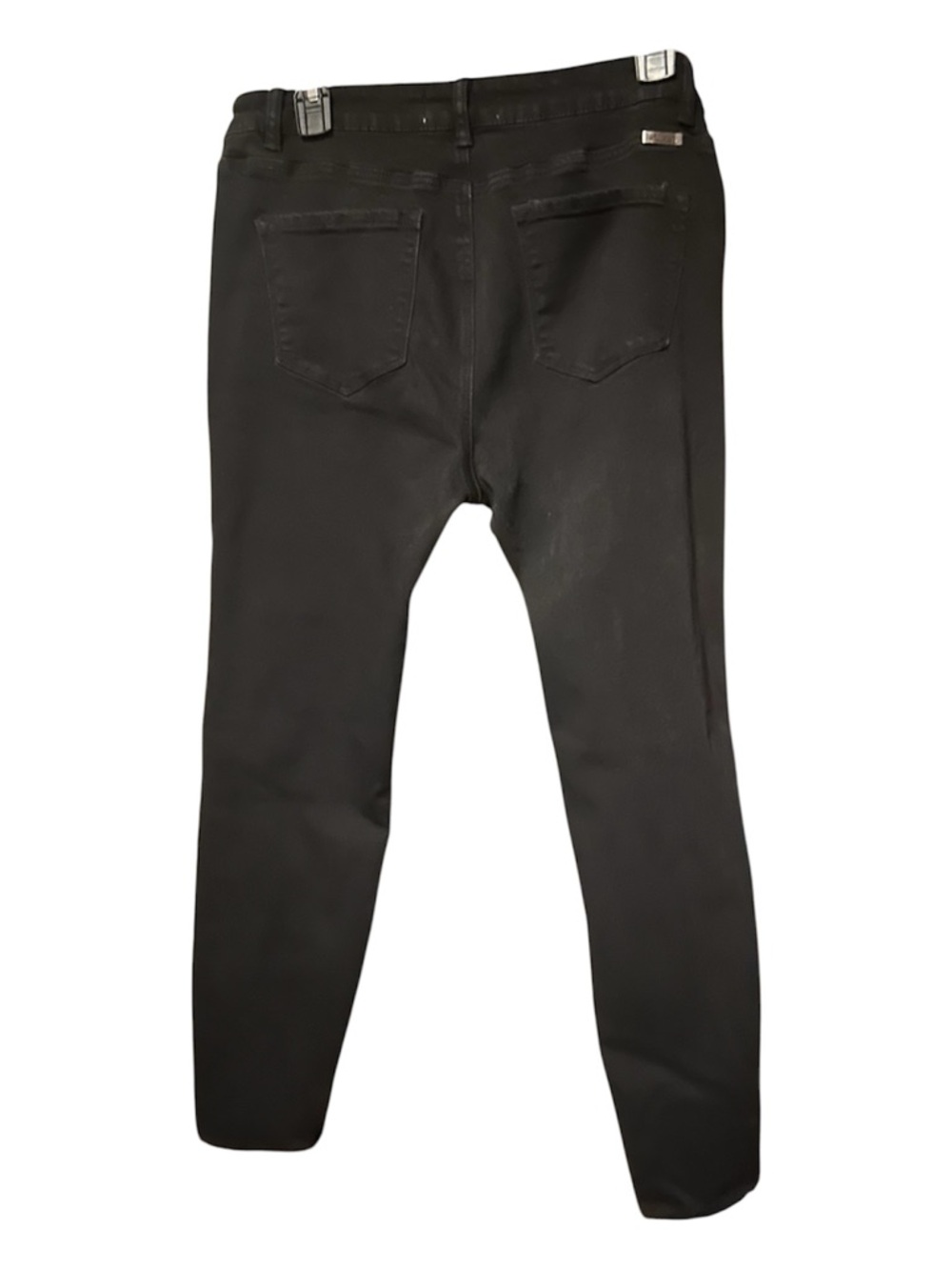 KanCan Black Straight Leg Distressed Jeans - Picture 2 of 4